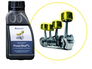 燃焼エンジン用コーティング剤「PowerShot®」